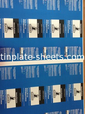 食品用塗料 印刷 ステンプレートシート 環境に優しい T3 T4 T5