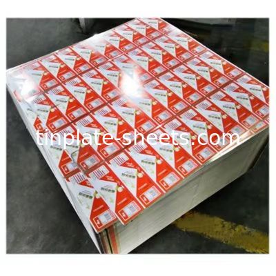 2- 6 彩色印刷 ステンプレート 鋼板 2.8/2.8 漆塗 ステンプレート 印刷 食品用 化学品缶詰用 ステンプレート