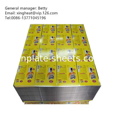 BA T3 T5 T4 食品缶詰用スチールシートコイル EN10202 JIS G3303