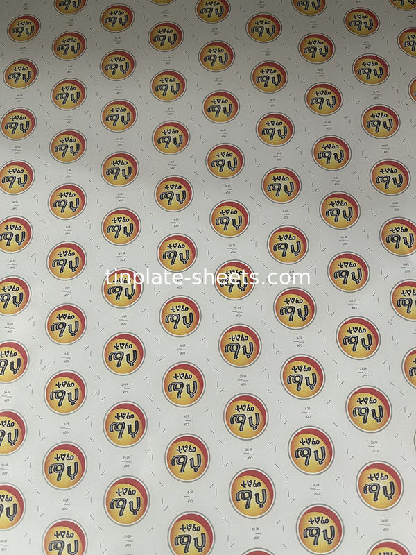 CMYK カラー印刷 青銅フリー鋼 512mm-907mm 形容性が良い