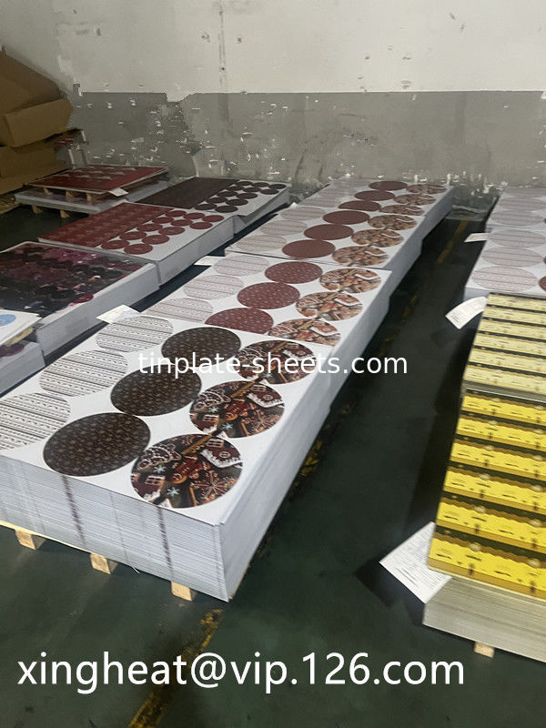 6色印刷 6色印刷 食品缶詰用 金色印刷