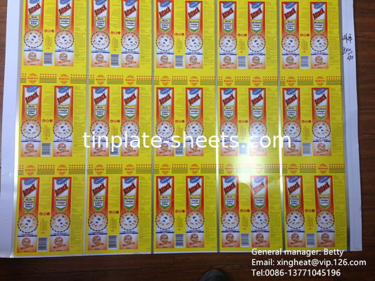 BA T3 T5 T4 食品缶詰用スチールシートコイル EN10202 JIS G3303