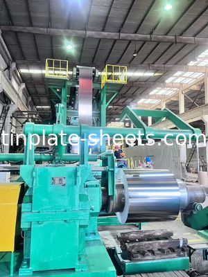 各厚みと幅の電解金製紙 MR と SPCC 材料 600-986mm 幅 600-1160mm 切断長